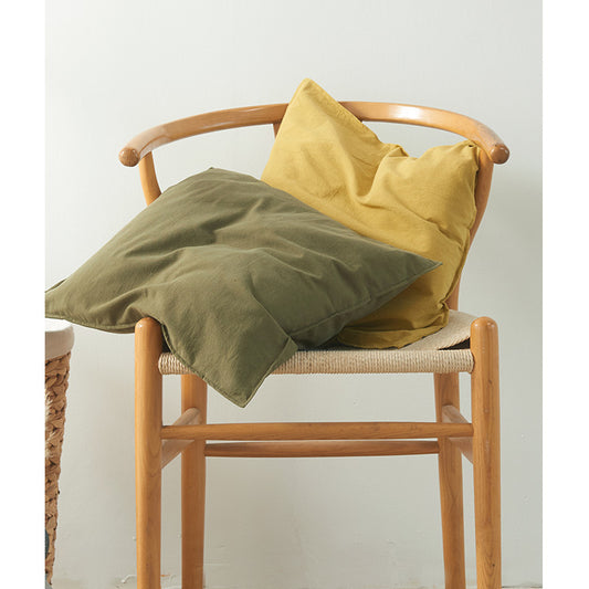 Minimal Cotton Pillow Covers (Set of 2)